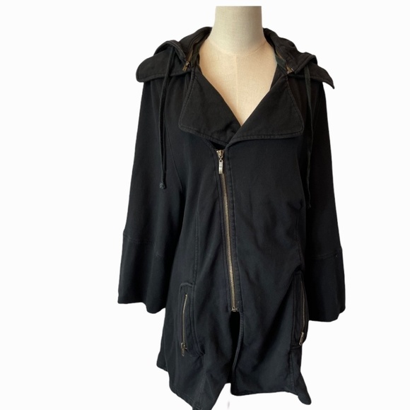 Lush Ladies Black  Long Sleeve Jacket - Picture 1 of 11